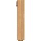 Ekena Millwork Merced Craftsman Smooth Bracket w/ Offset Brace, Western Red Cedar, 5 1/2"W x 24"D x 32"H BKT0604X24X32MRC04SWR - alternate 3